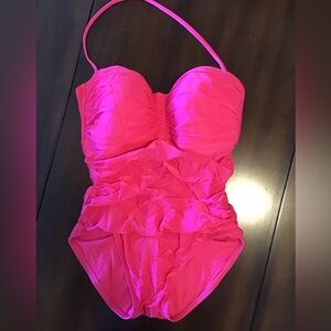 La Blanca, Hot Pink, One Piece, Swim Suit